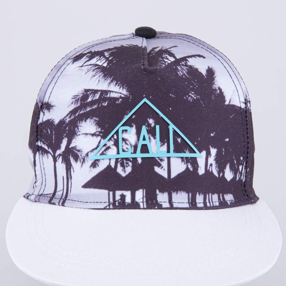 07709038-40 Кепка-бейсболка с прямым козырьком черно-белый, все фото 3