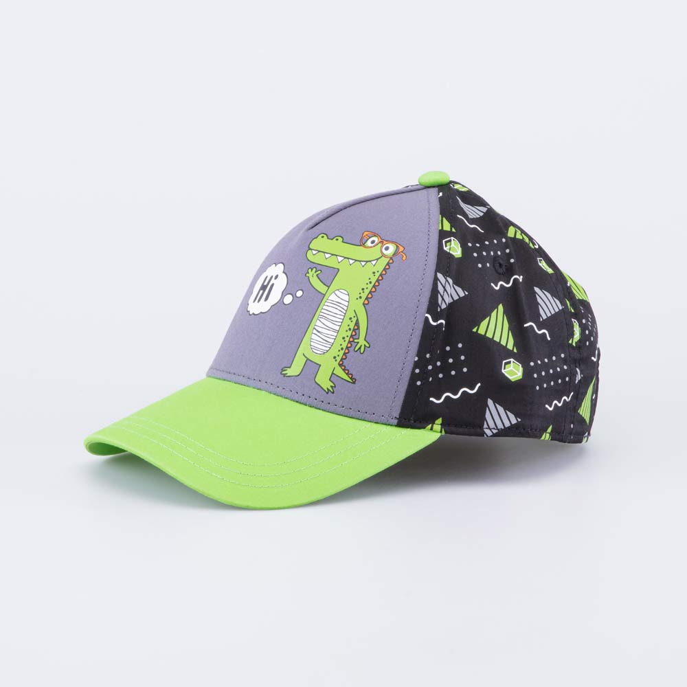 07709061-40 Кепка-бейсболка для мальчика Веселый крокодил, все фото 1