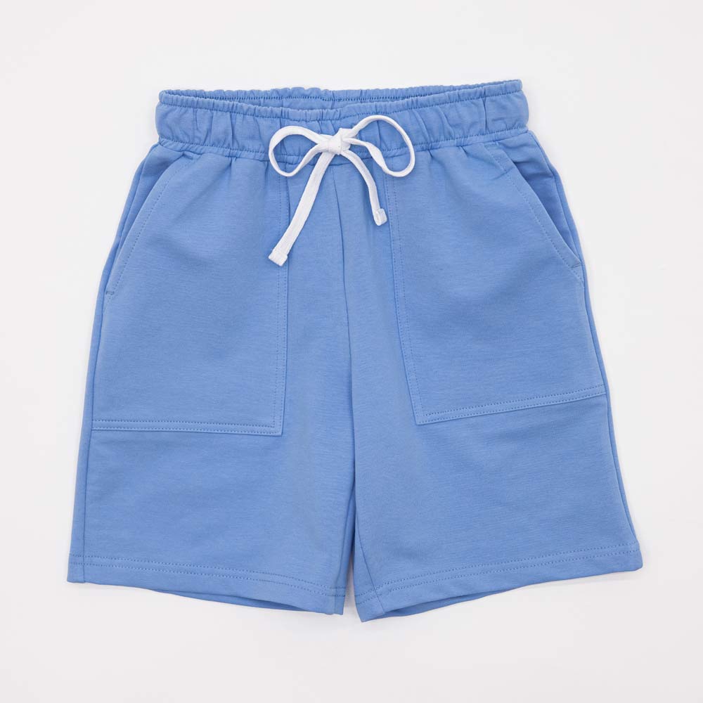 07862123-40 Шорты из футера для детей голубой, все фото 1