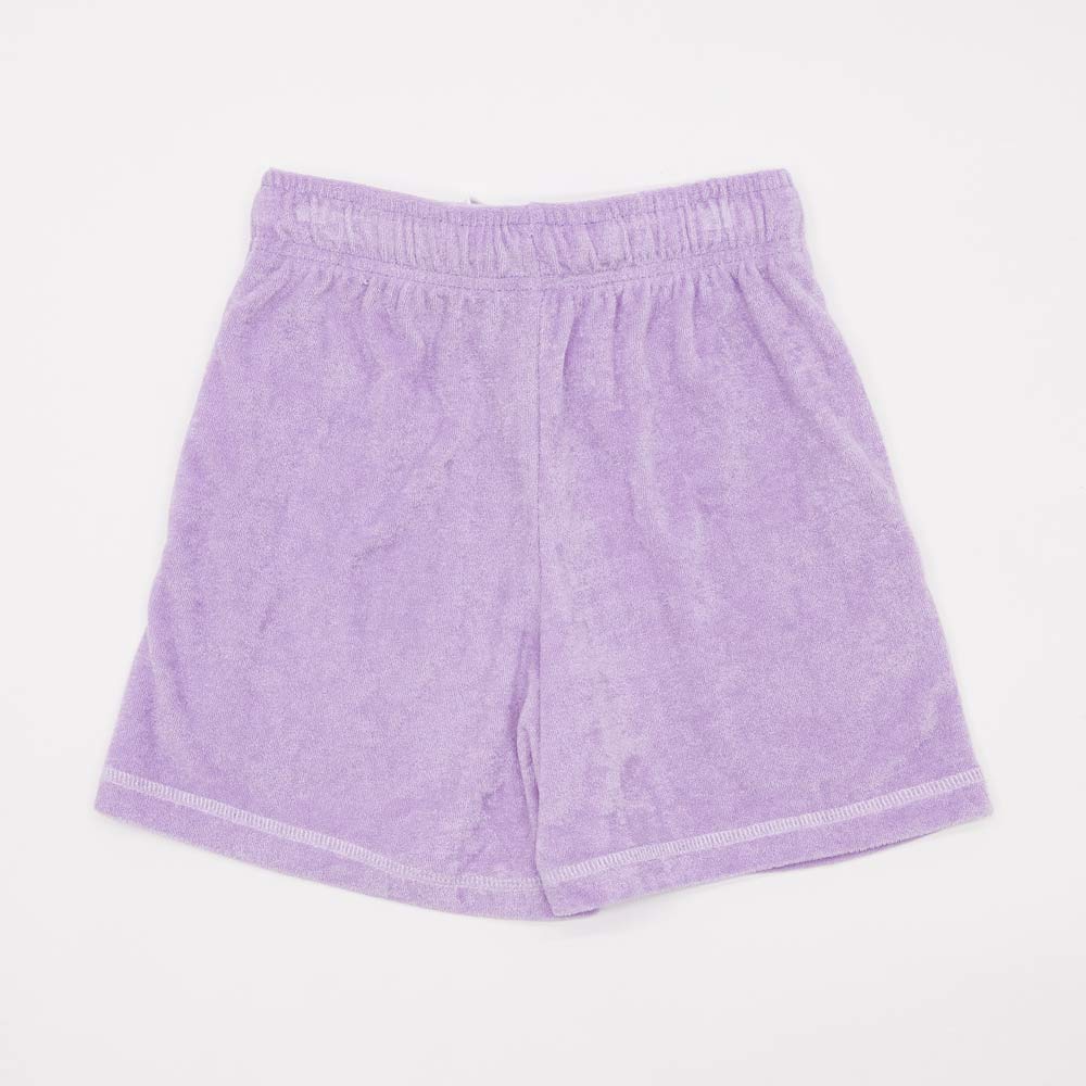 07864086-42 Шорты махровые для девочки Неженка сиреневый, все фото 2