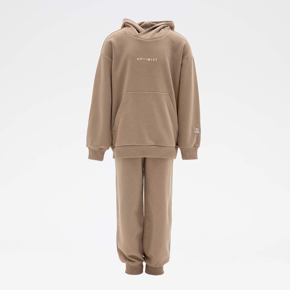 07764069-40 Костюм детский худи + брюки бежевый, все фото 1