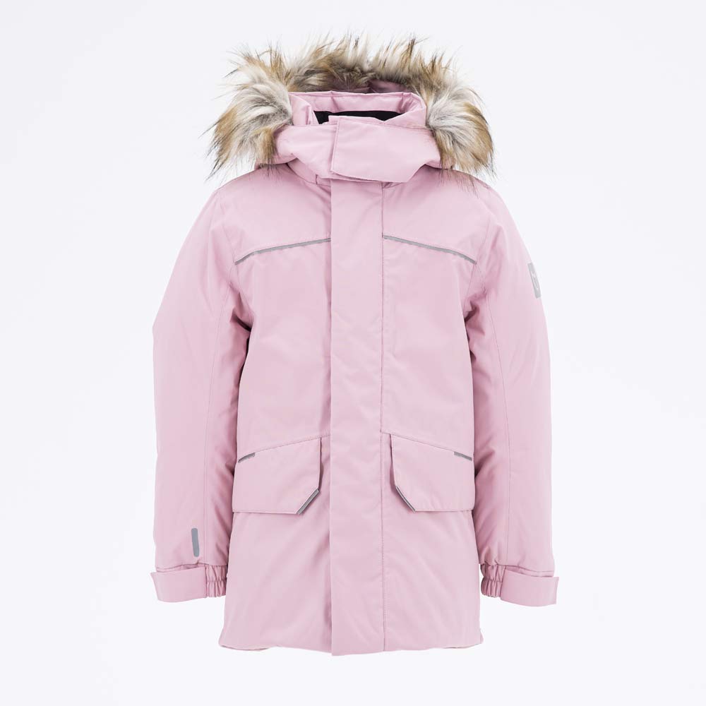 Зимняя куртка-пуховик розовый для девочки цвет розовый купить за 10490 винтернет-магазине Котофей с доставкой: цена, фото,отзывы