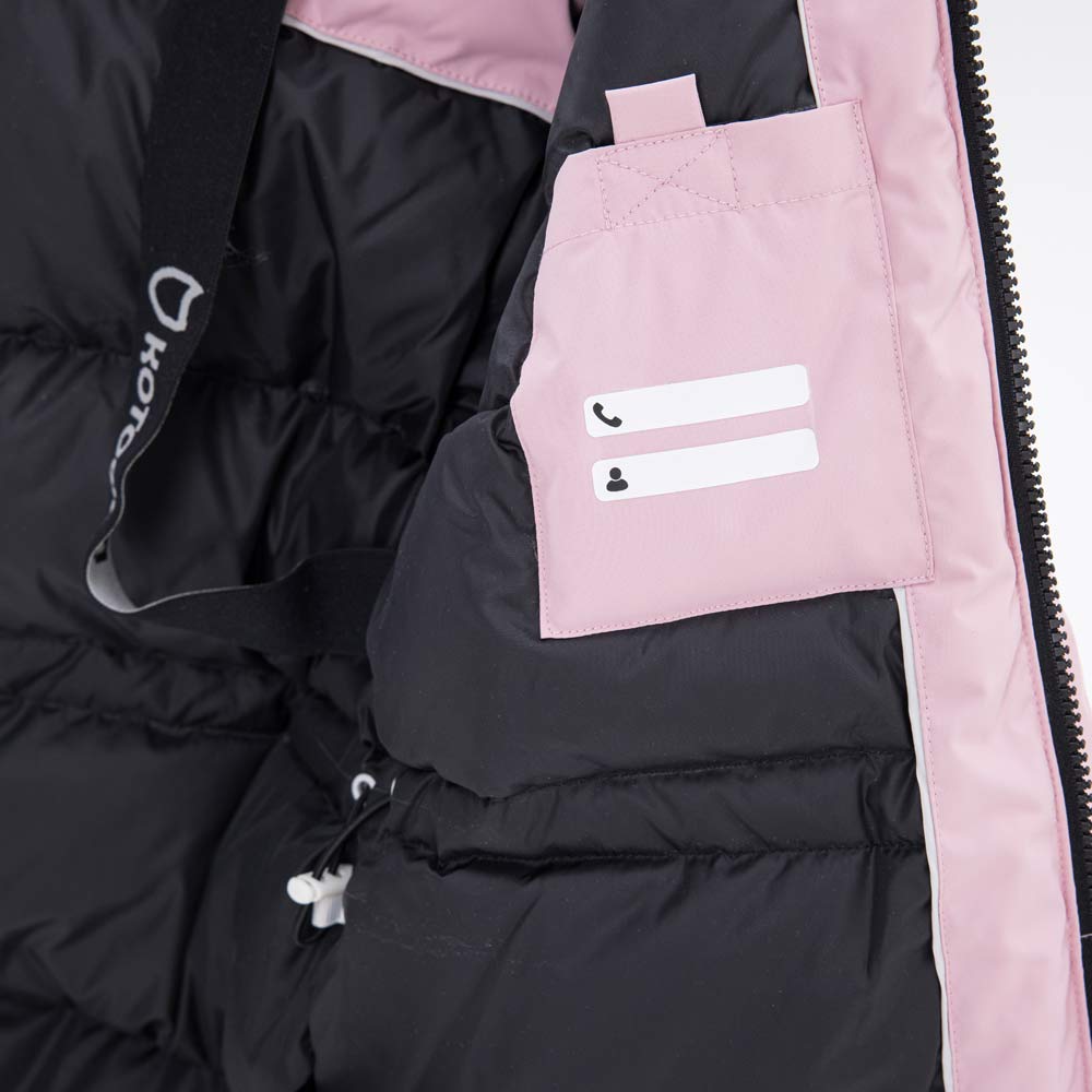 07857014-41 Зимняя куртка-парка розовый, все фото 5