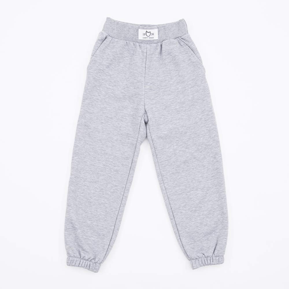 07759055-40 Брюки-джоггеры детские светло-серый, все фото 1