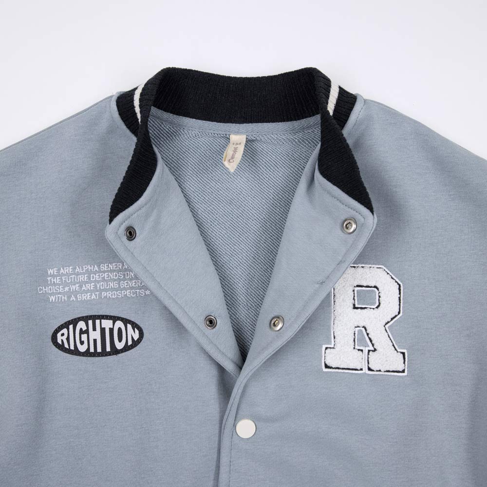 07708003-41 Блайзер для мальчика серый, все фото 3