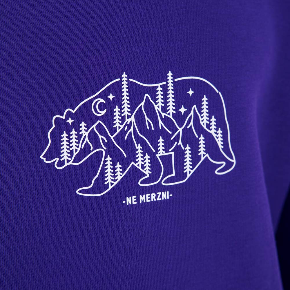 07864066-40 Костюм из футера фиолетовый, все фото 4