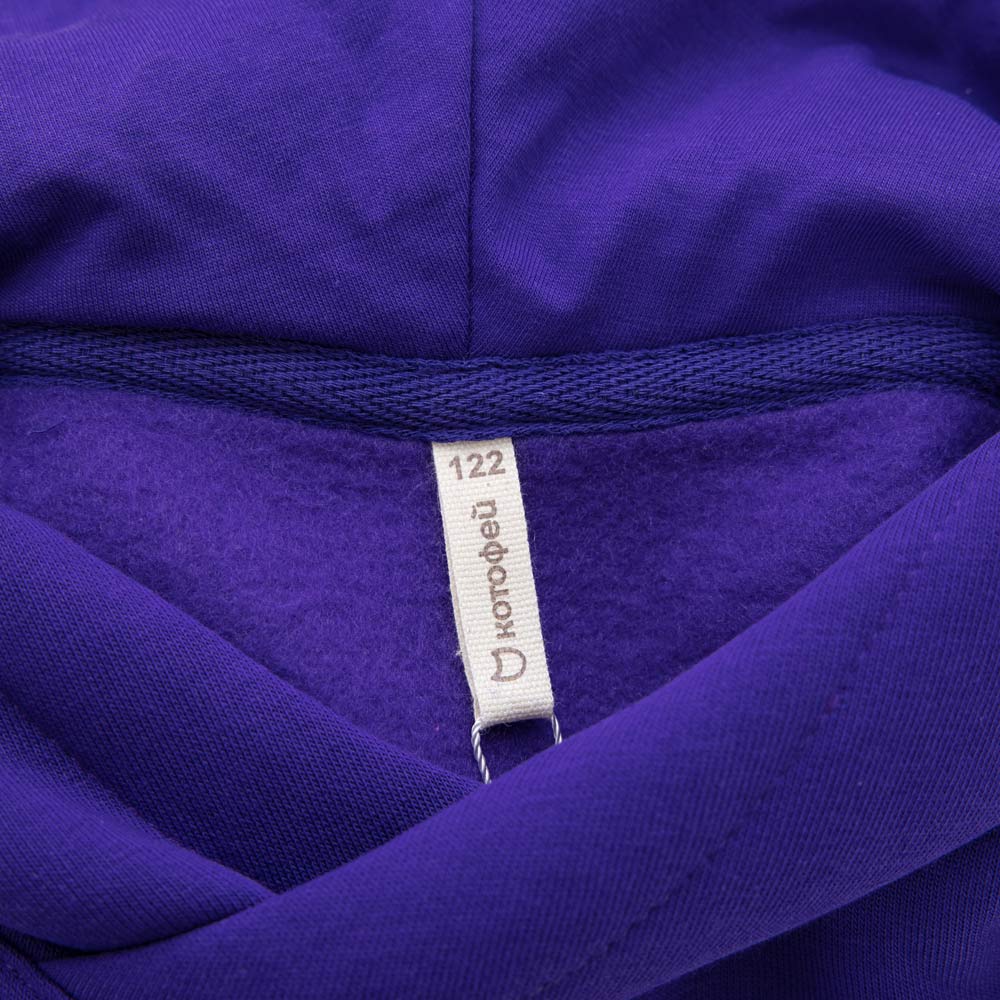 07864066-40 Костюм из футера фиолетовый, все фото 5