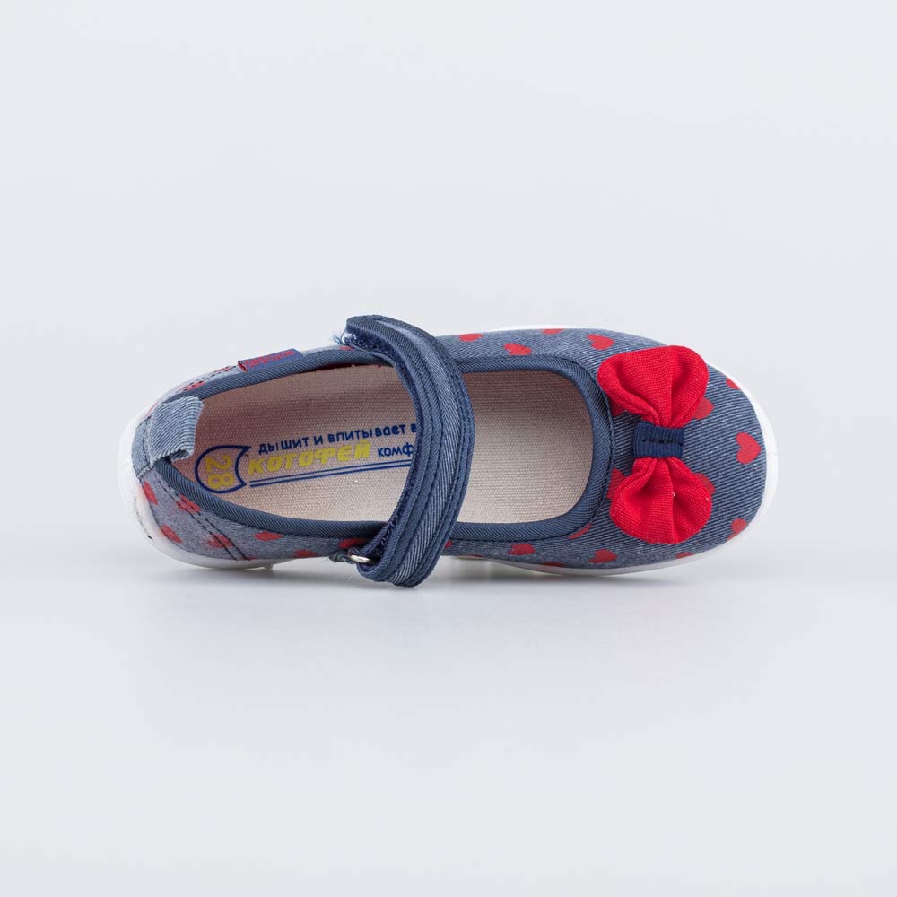 431182-11 Текстильные туфли Сердечки, все фото 4