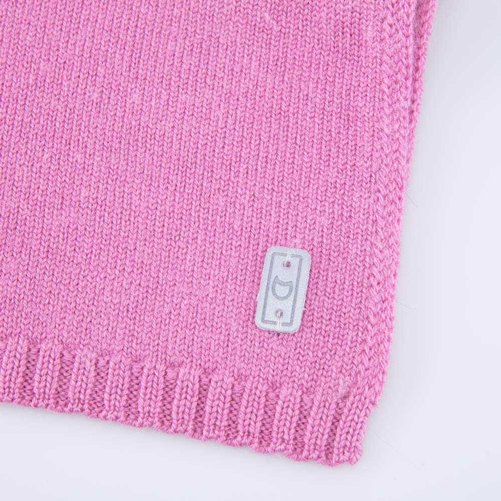 07812116-40 Шерстяная манишка детская розовый, все фото 3