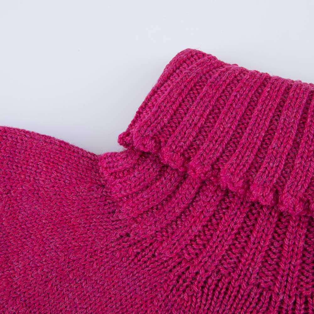 07812129-43 Манишка из шерсти мериноса малиновый, все фото 2