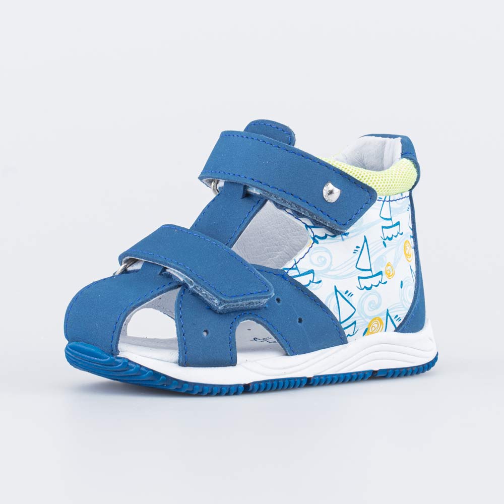 022136-24 Кожаные сандалии Кораблики, все фото 1