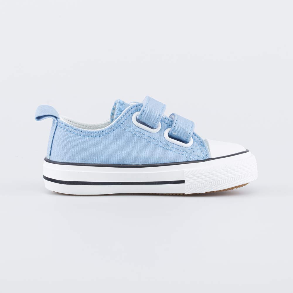 131176-11 Голубые кеды из хлопка с вышивкой, все фото 2