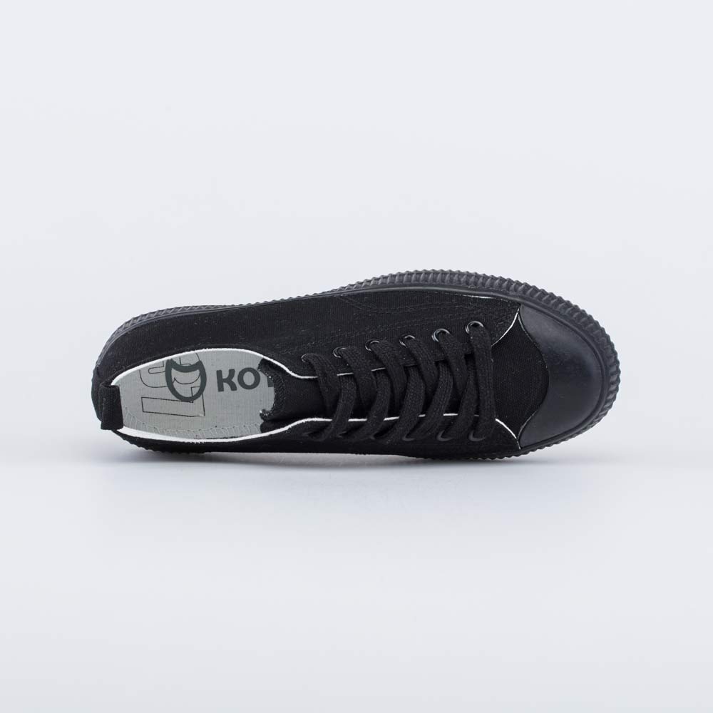 731127-12 Черные кеды на шнурках, все фото 4