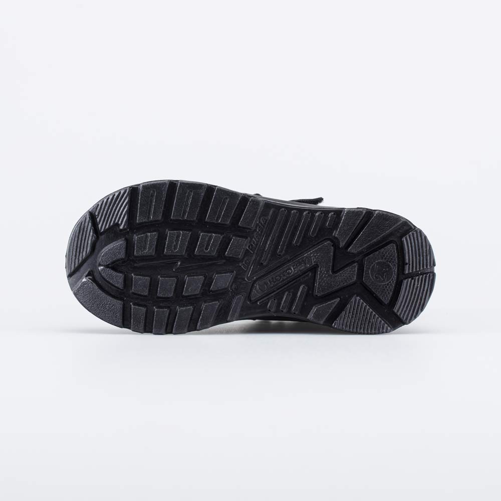 152316-30 Демисезонные ботинки на липучках STYLE черные, все фото 3