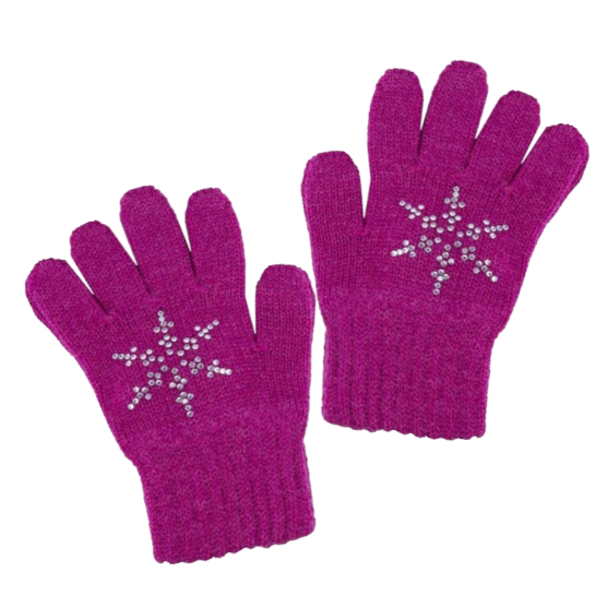 07822171-41 Перчатки для девочек ежевика, все фото 1