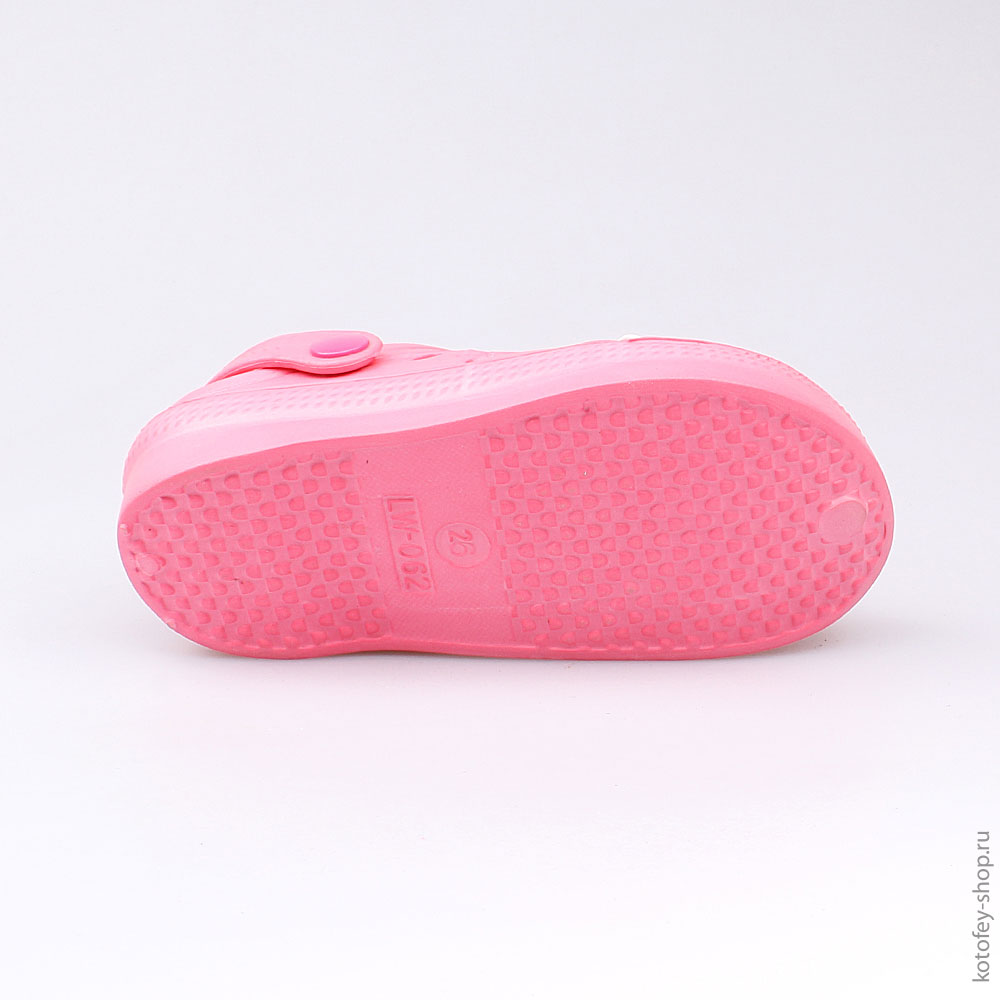 325043-01 Пляжная обувь розовая, все фото 3
