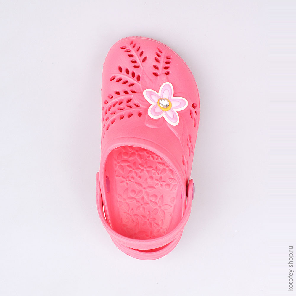 325043-01 Пляжная обувь розовая, все фото 4