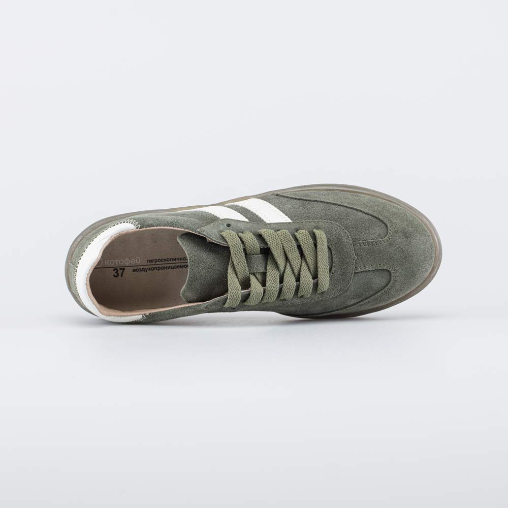 732411-74 Кожаные кеды-полуботинки для мальчика, все фото 4