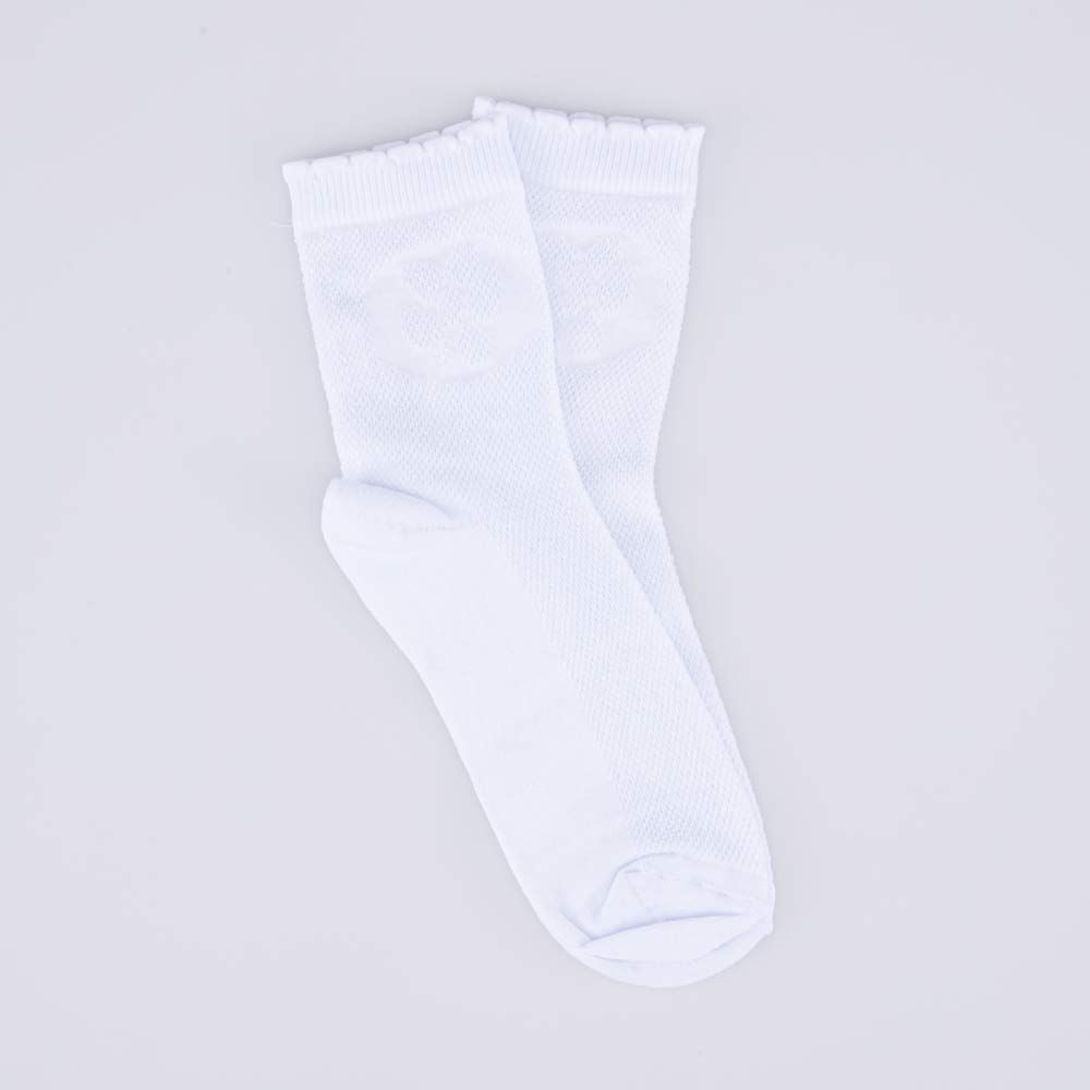 07842998-40 Носки детские хлопковые белый сетка, все фото 1