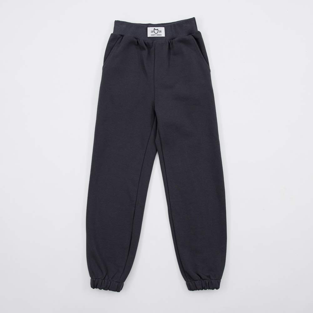 07759055-41 Брюки-джоггеры детские темно-серый, все фото 1