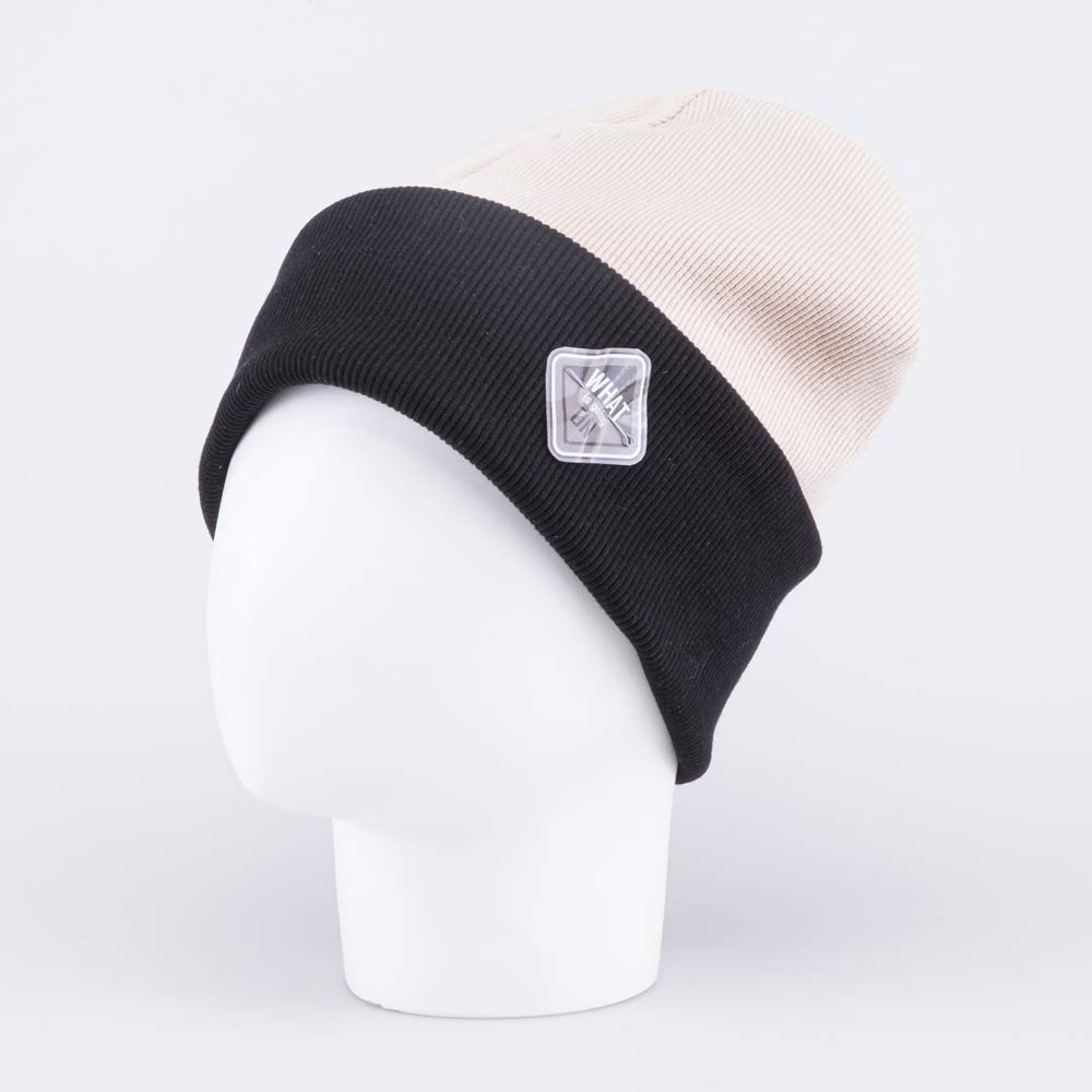 07711956-44 Шапка с отворотом для мальчика бежевый, все фото 1