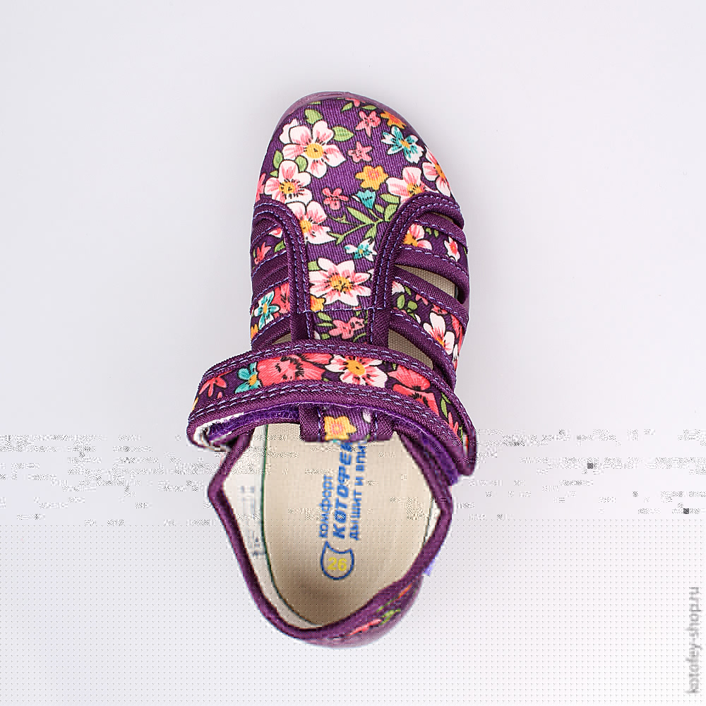 421019-12 Босоножки текстильные, все фото 4