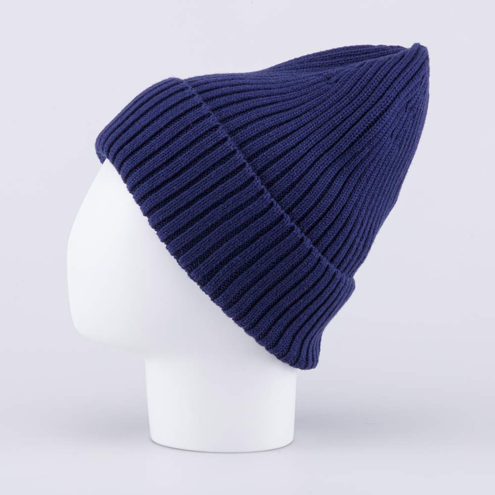 07711968-40 Шапка с отворотом детская темно-синий, все фото 3