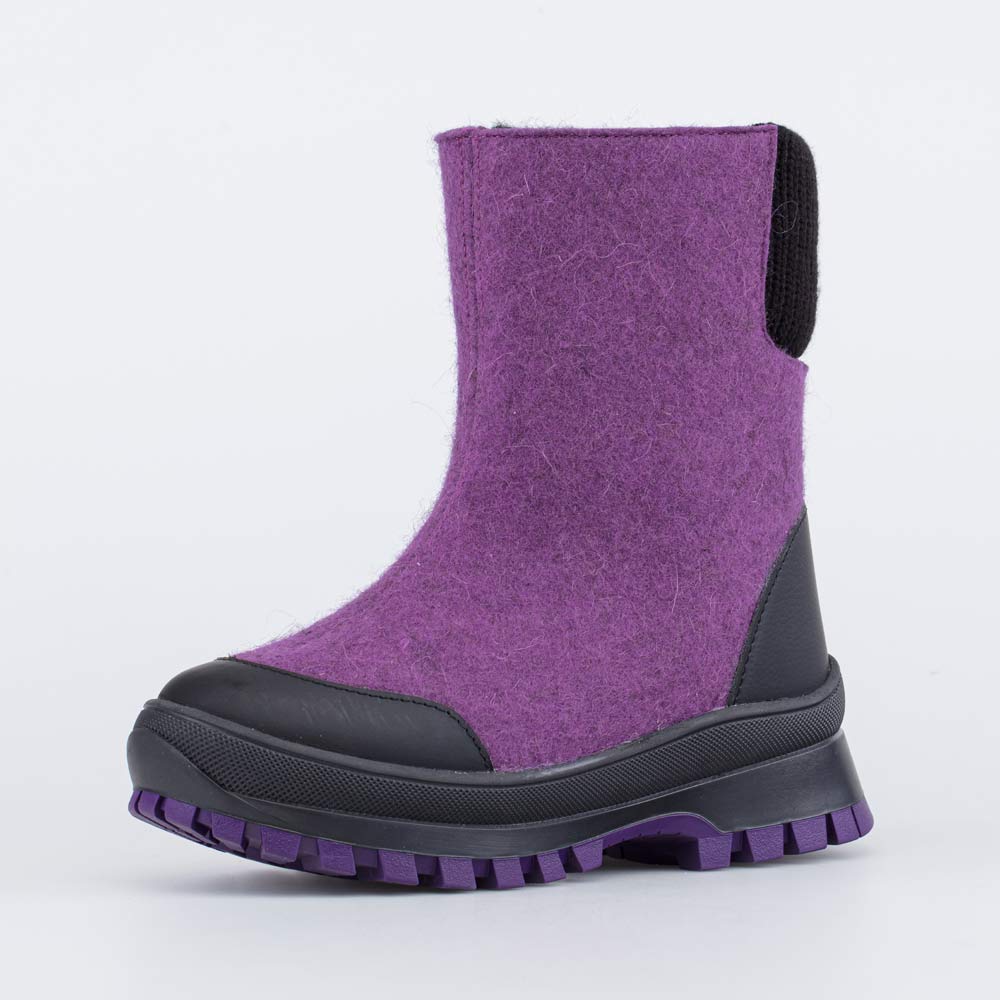 567063-41 Фиолетовые валенки на молнии , все фото 1
