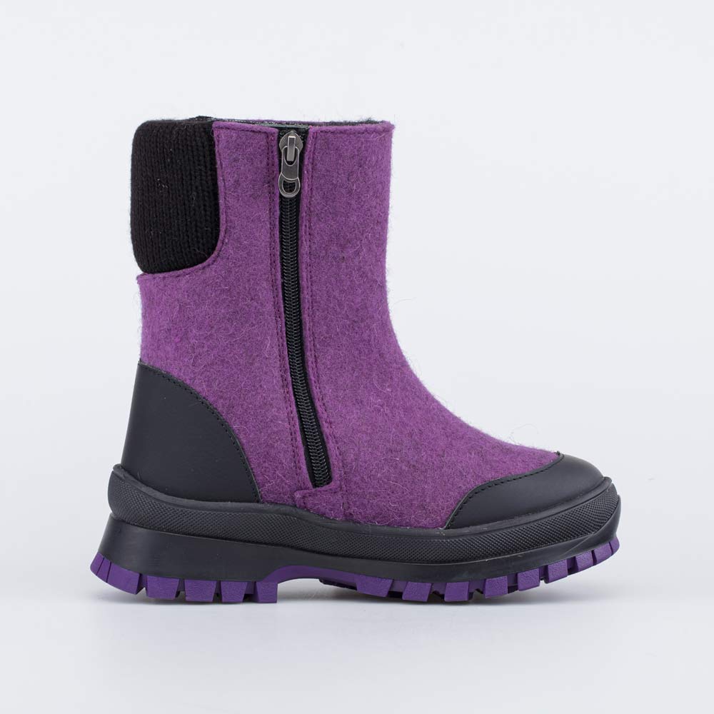 567063-41 Фиолетовые валенки на молнии , все фото 2