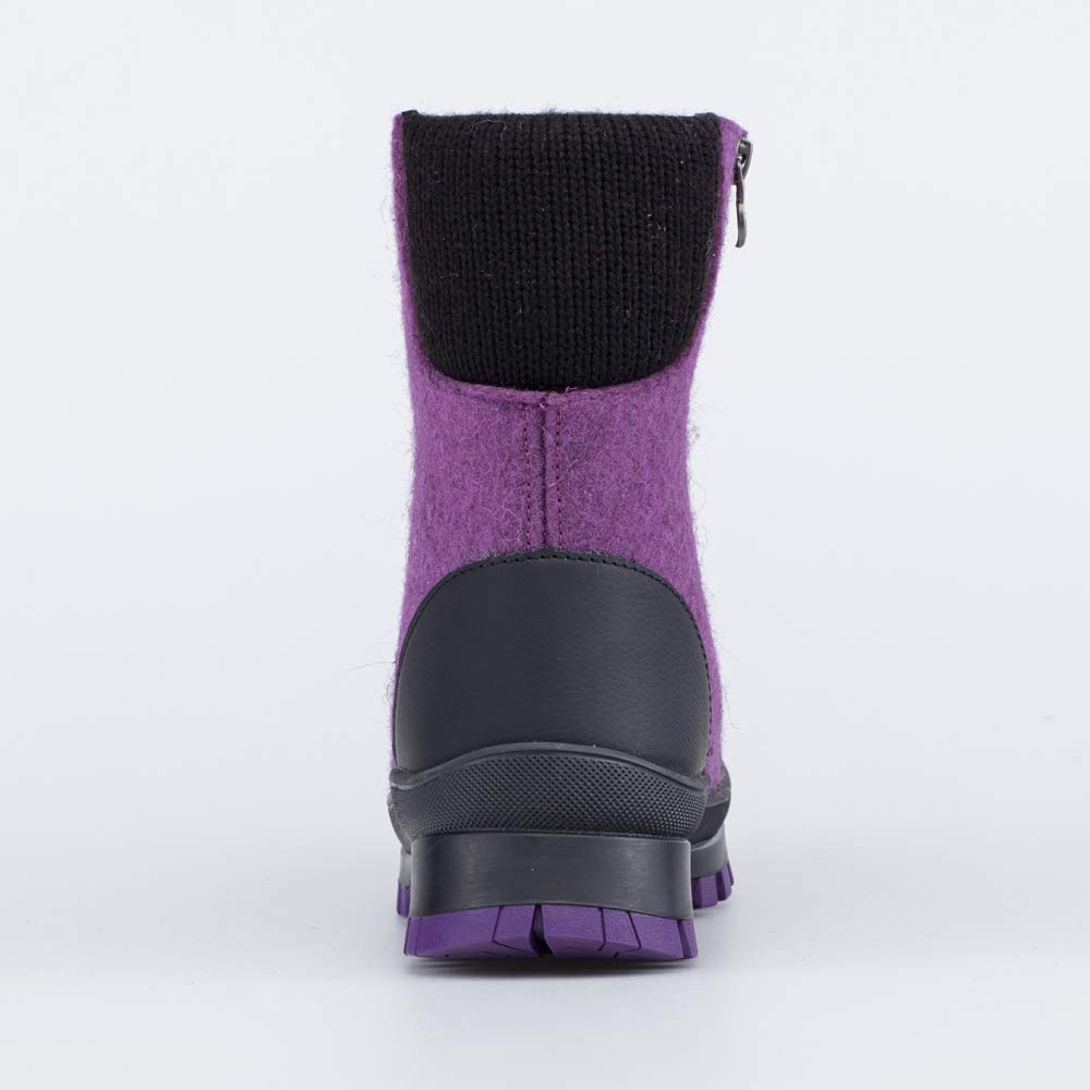 567063-41 Фиолетовые валенки на молнии , все фото 5