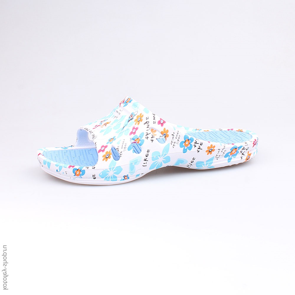 525020-01 Пляжная обувь голубая, все фото 1