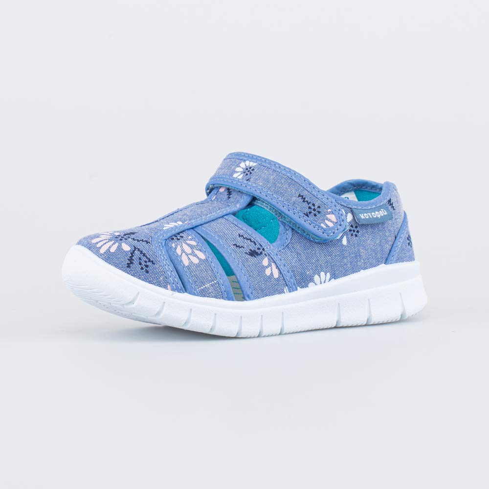 421064-14 Хлопковые сандалии для девочки, все фото 1