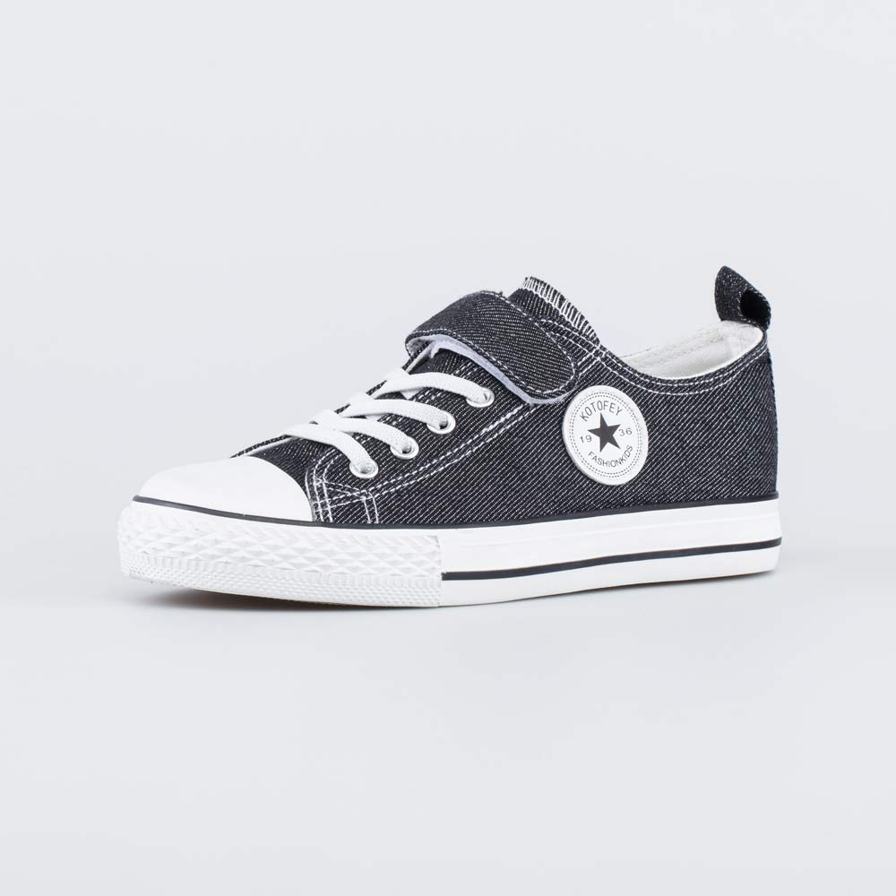 531280-11 Блестящие черные кеды, все фото 1