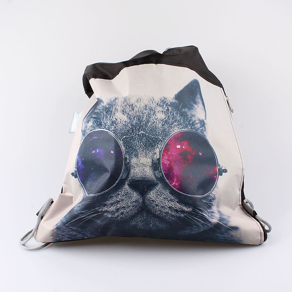 02808060-20 Мешок для сменной обуви чер-сер, все фото 2