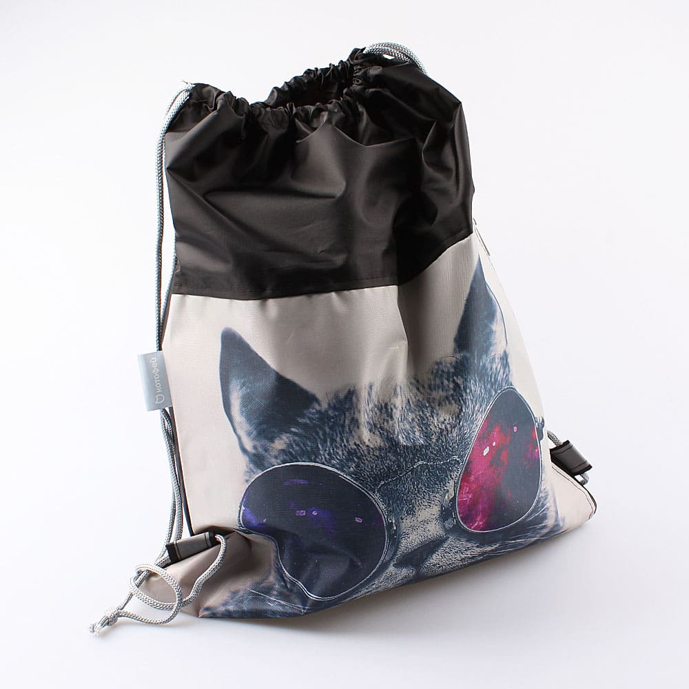 02808060-20 Мешок для сменной обуви чер-сер, все фото 1