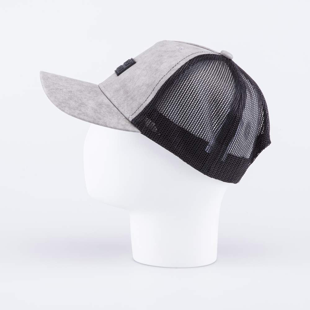 07709086-40 Кепка-бейсболка с сеткой для мальчика серый, все фото 3