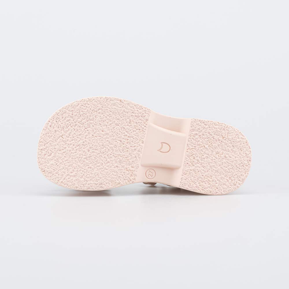 622521-22 Кожаные босоножки для девочки Бант розовый, все фото 3