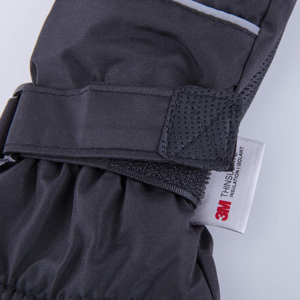 07821085-01 Мембранные перчатки с тинсулейтом черный, все фото 3