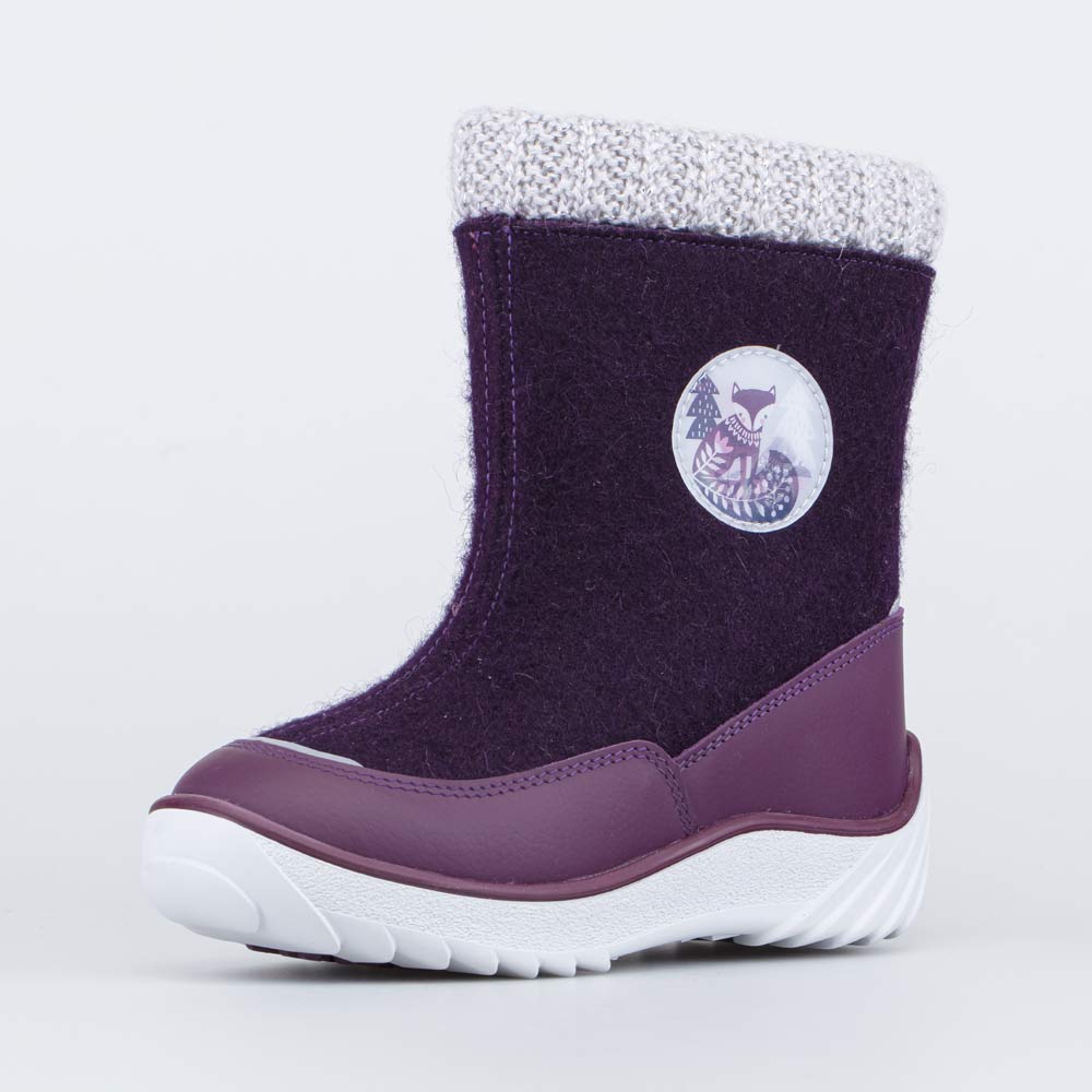 467058-41 Валенки на молнии для девочки Лесные звери, все фото 1