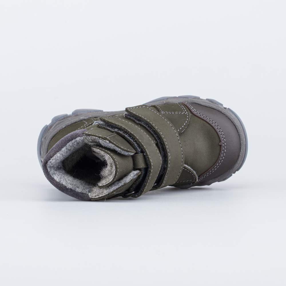 152360-43 Зимние ботинки на липучках для мальчика, все фото 4