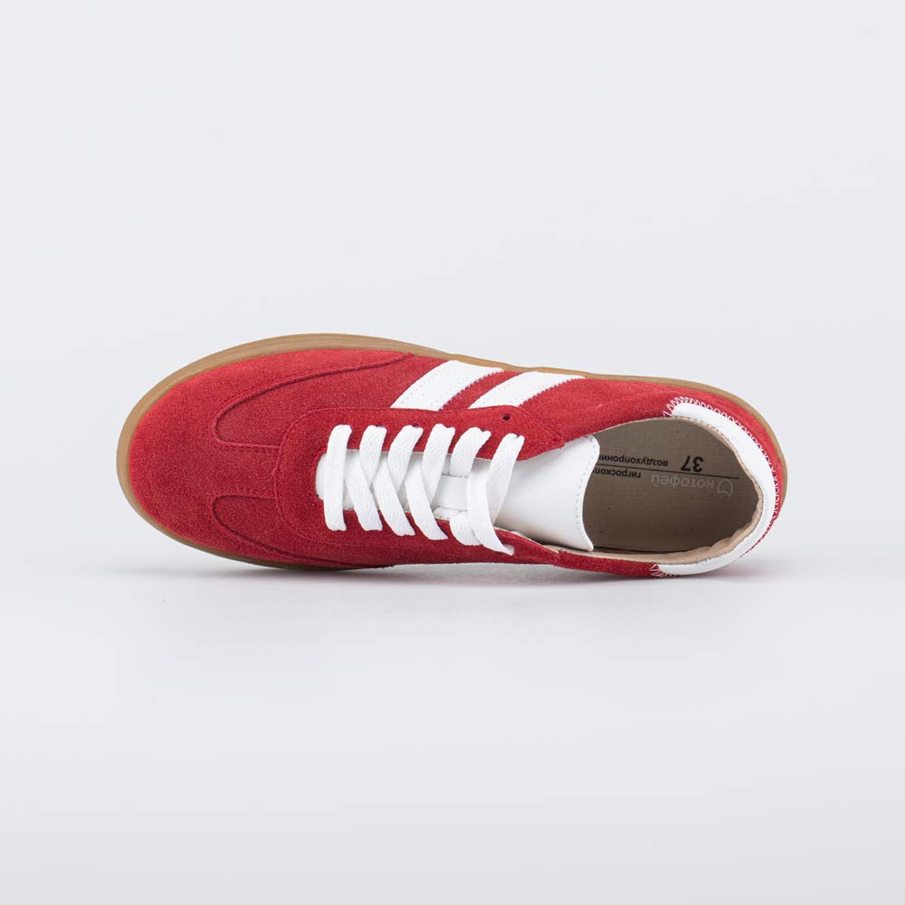 732411-78 Кожаные кеды-полуботинки для мальчика, все фото 4