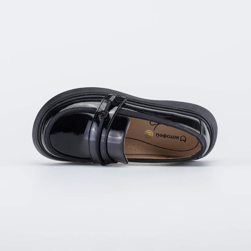 732412-21 Лакированные туфли-лоферы для девочки , все фото 4