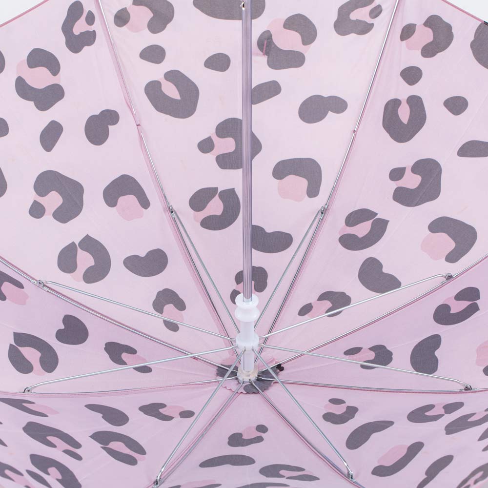 03807086-40 Зонт детский Розовый Леопард, все фото 2