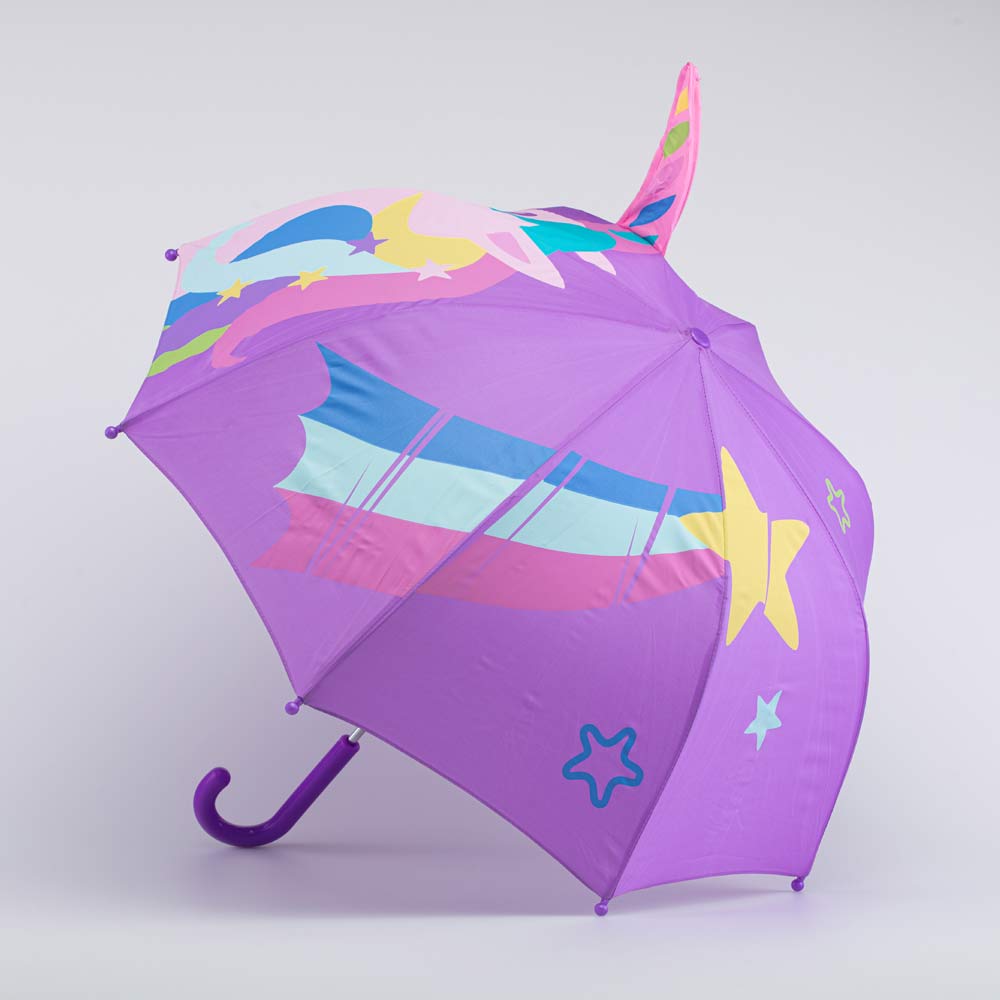 03807126-40 Зонт детский розовый Единорожек, все фото 1