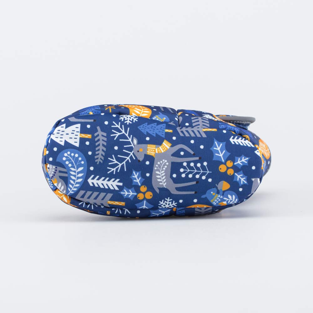 001118-43 Теплые меховые пинетки Зимний лес , все фото 3