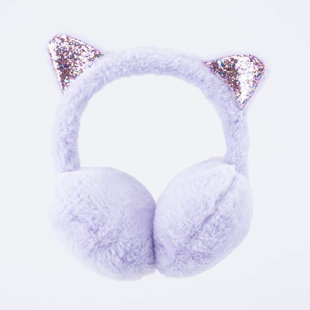 07811938-40 Теплые наушники с ушками Розовый, все фото 1