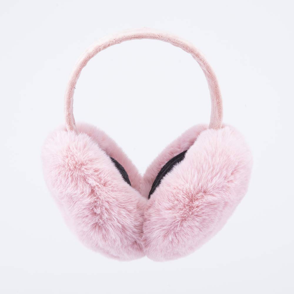 07818002-40 Меховые наушники для девочки Розовый, все фото 1
