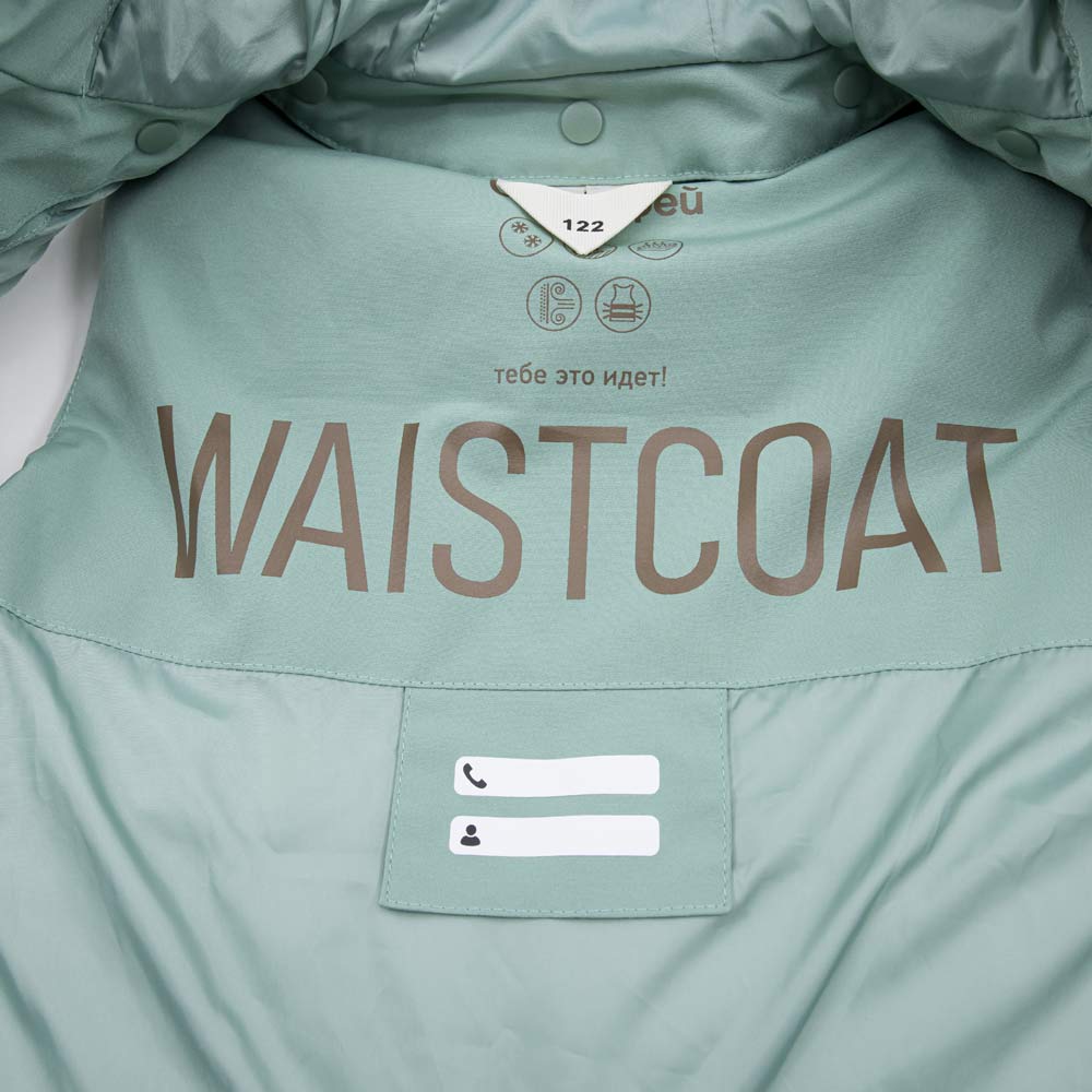 07857041-41 Жилет с капюшоном для девочки, все фото 4