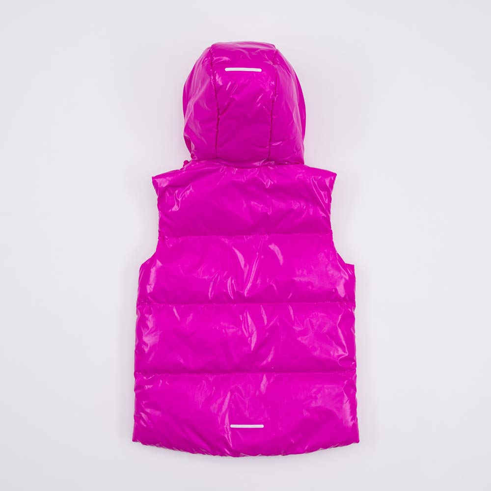 07857041-43 Жилетка с капюшоном фуксия, все фото 2