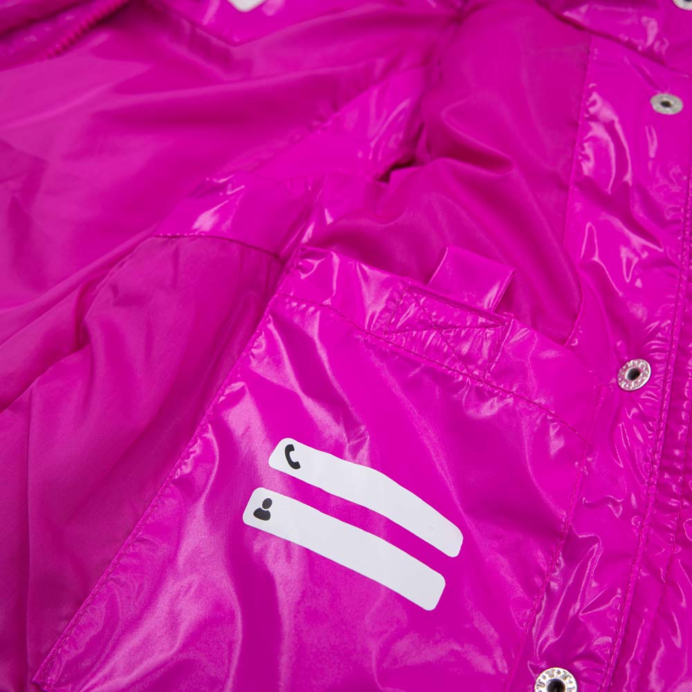 07857041-43 Жилетка с капюшоном фуксия, все фото 4